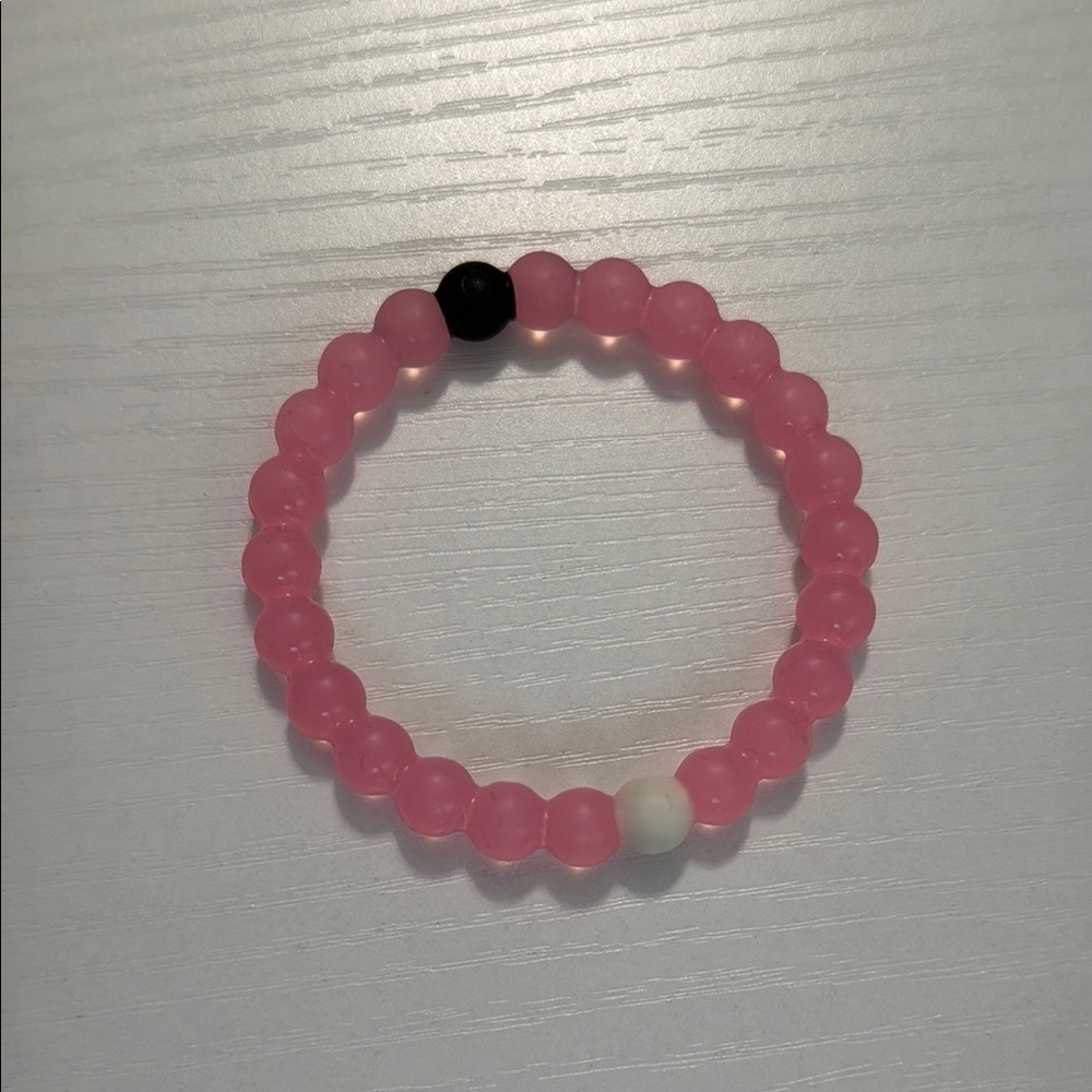 Pink Lokai bracelet